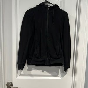 Figs black hooded sweater
